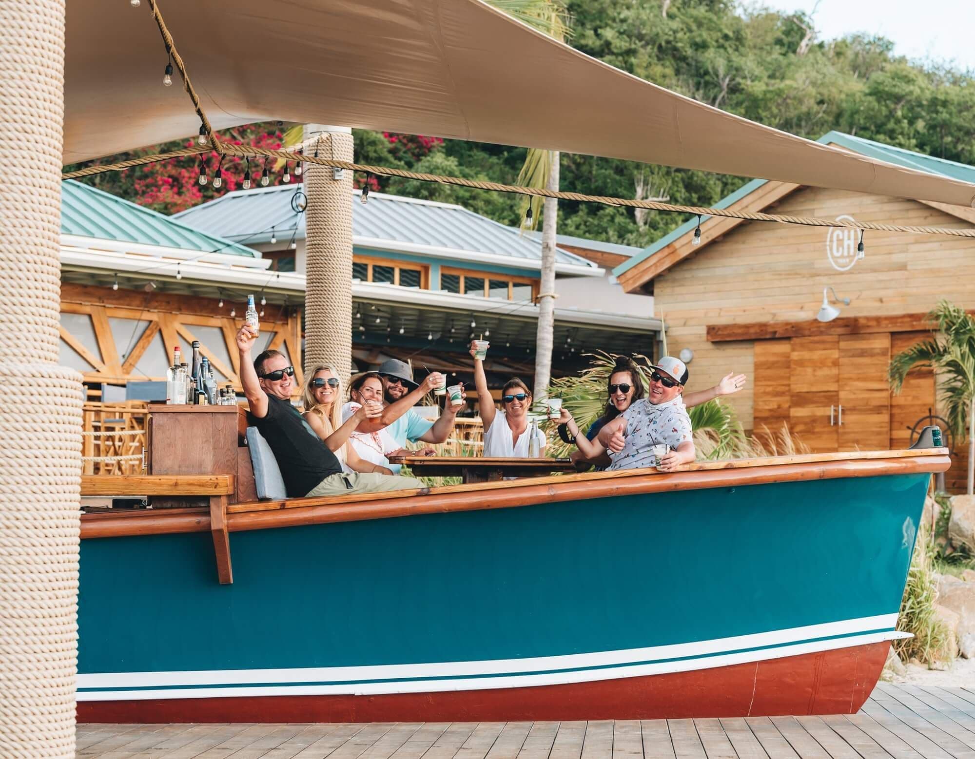 Eight Friends in the BVI