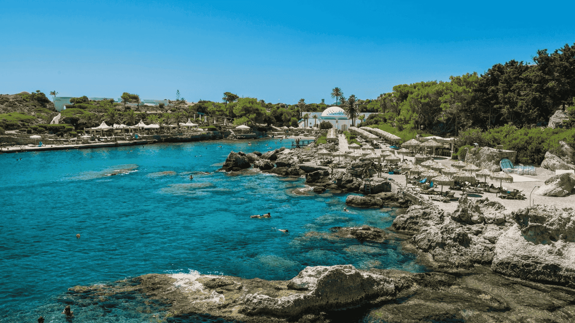 Kallithea Springs in Rhodes