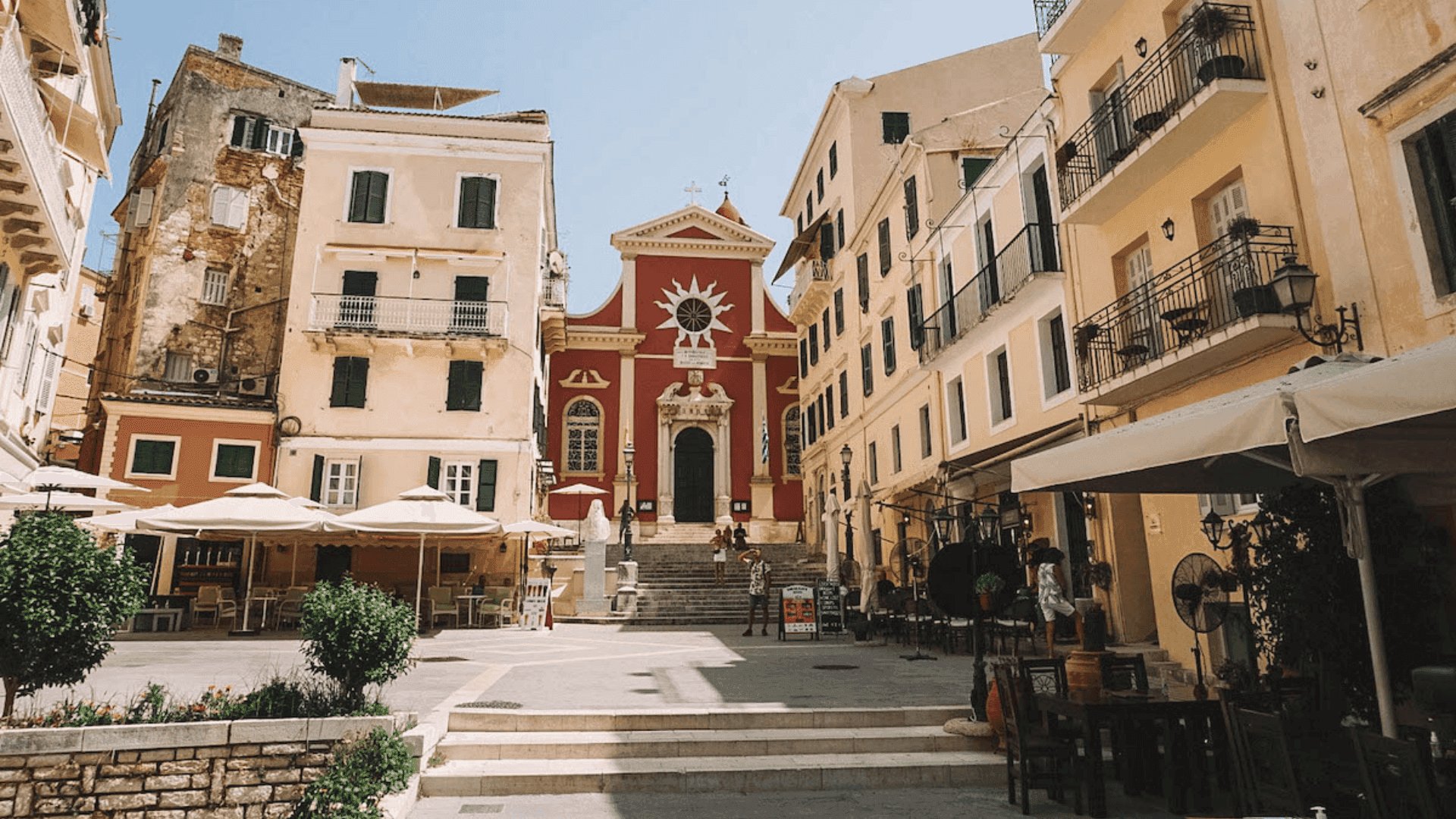 Old Town in Corfu