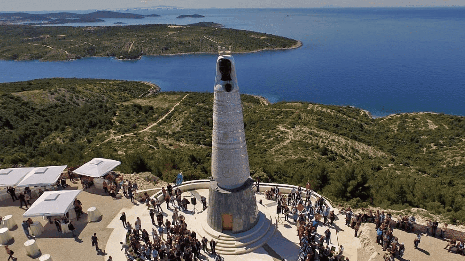 Our Lady of Loreto Statue in Primosten