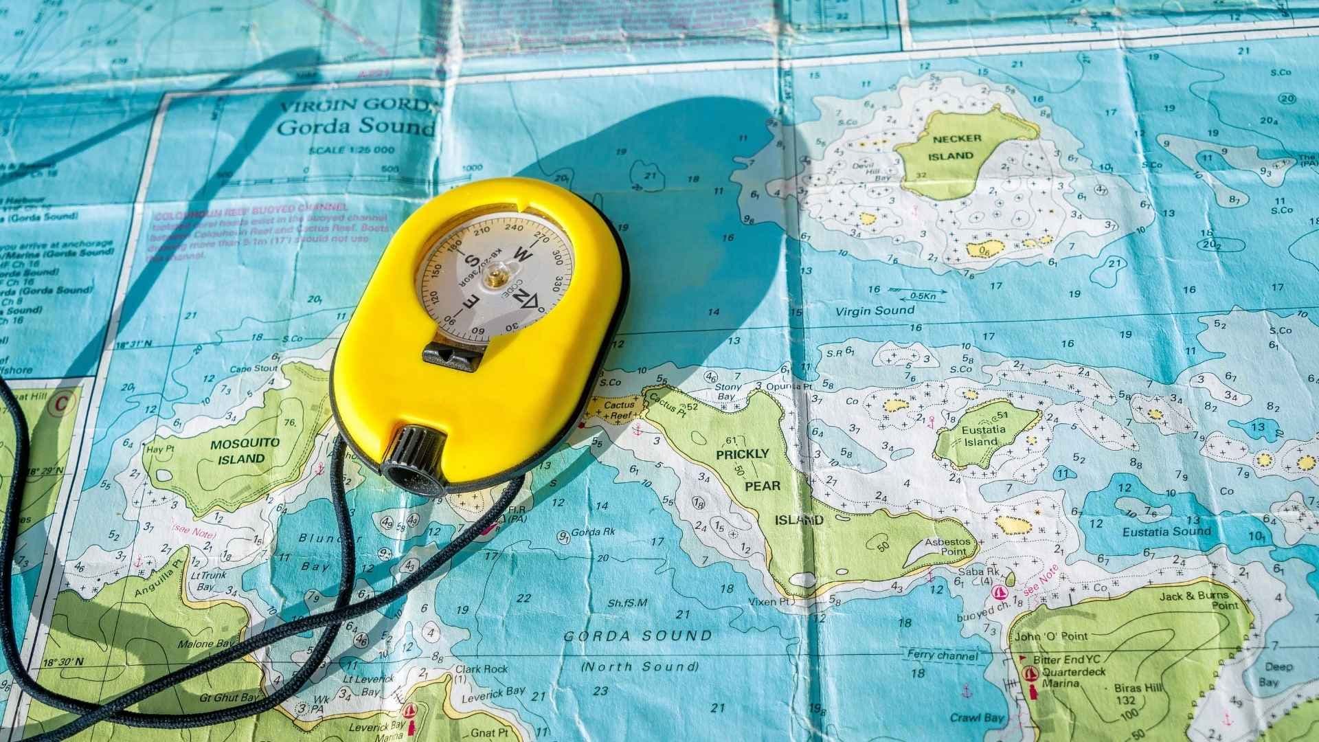 bvi map and compass
