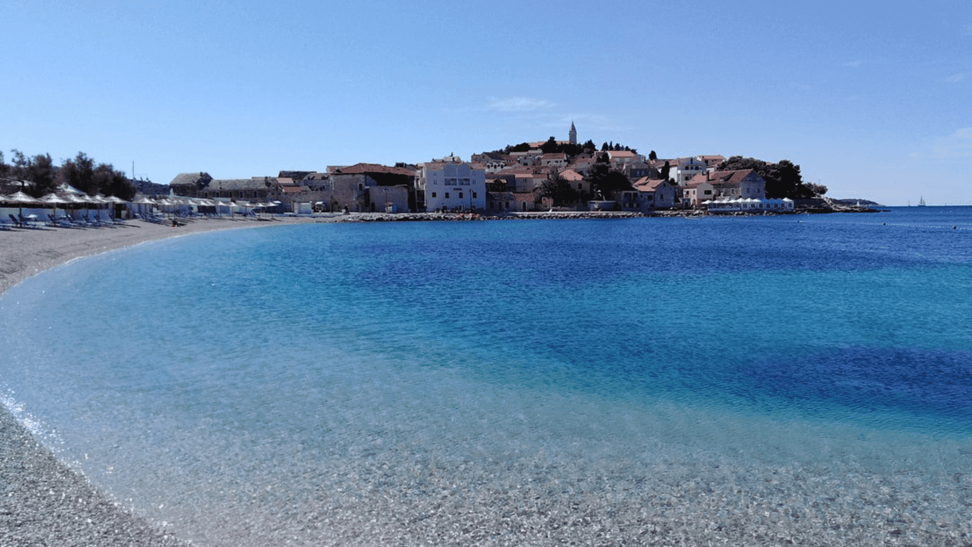 Plaza Velika Raduca in Primosten