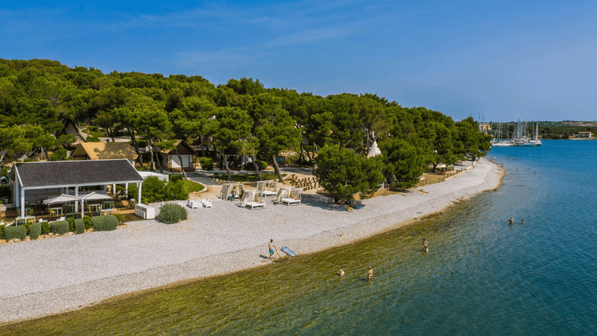 Pomer Beach in Pomer