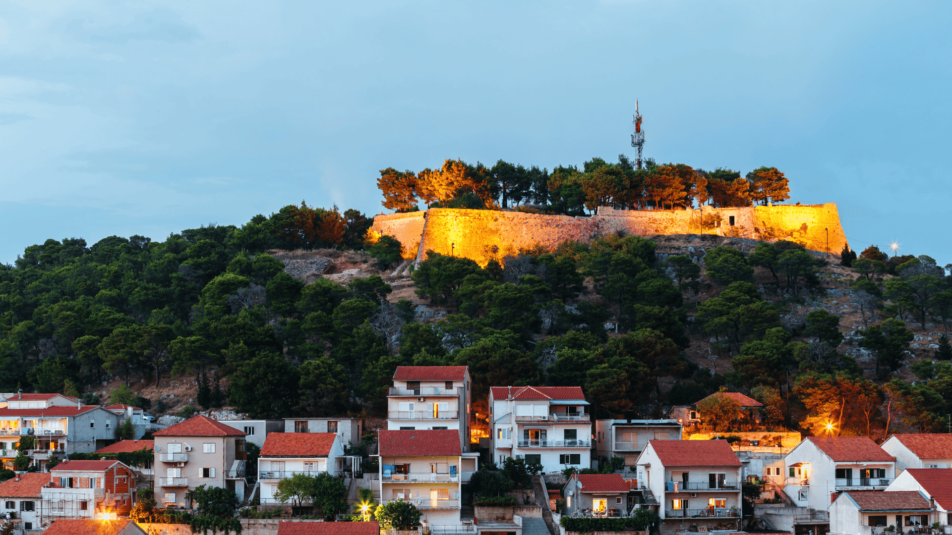 St. Michael's Fortress in Sibenik