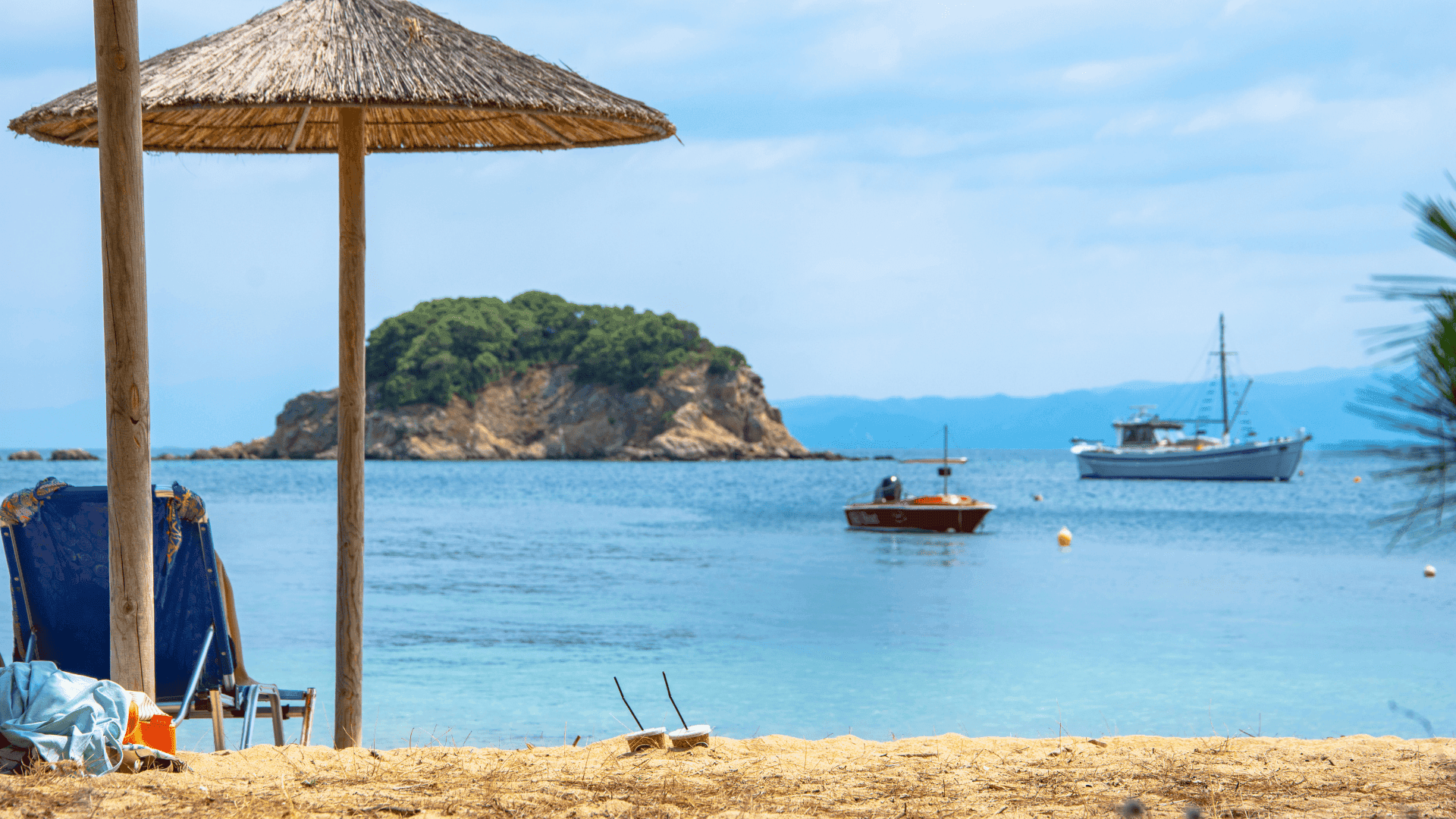 Troulos Beach in Skiathos