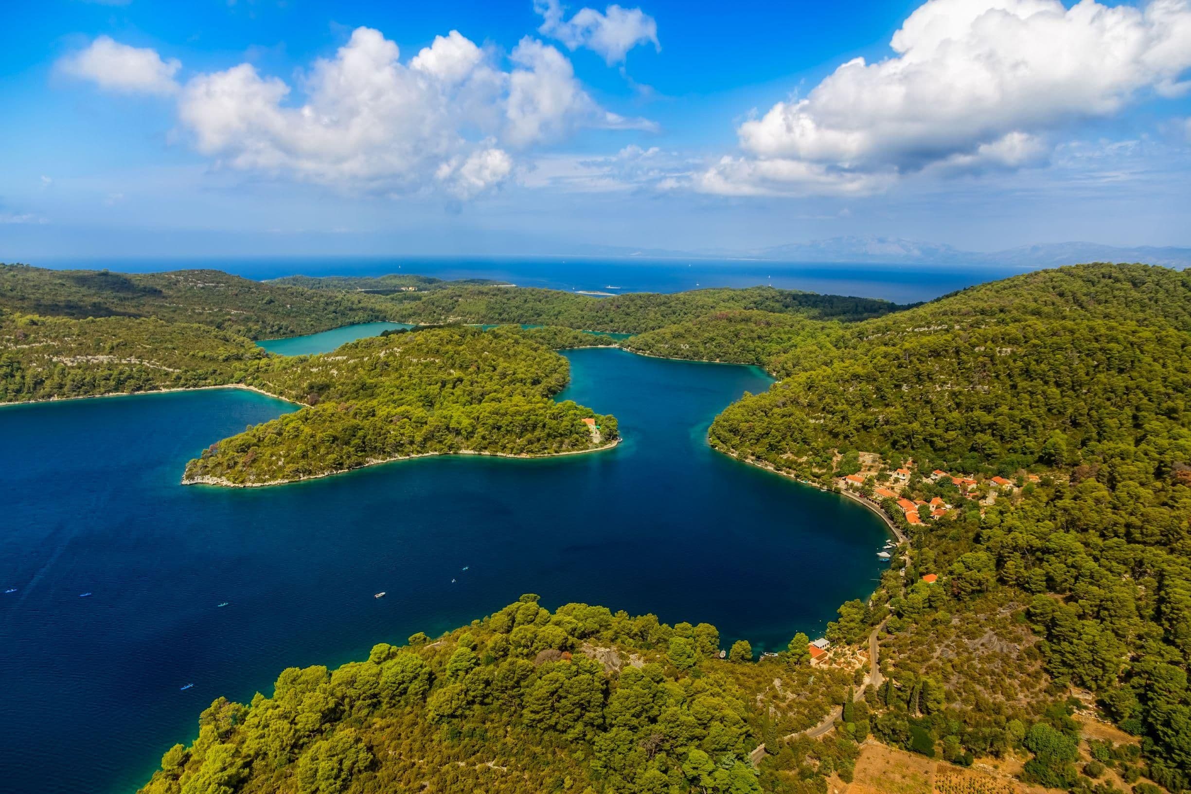 mljet national park anchorages croatia