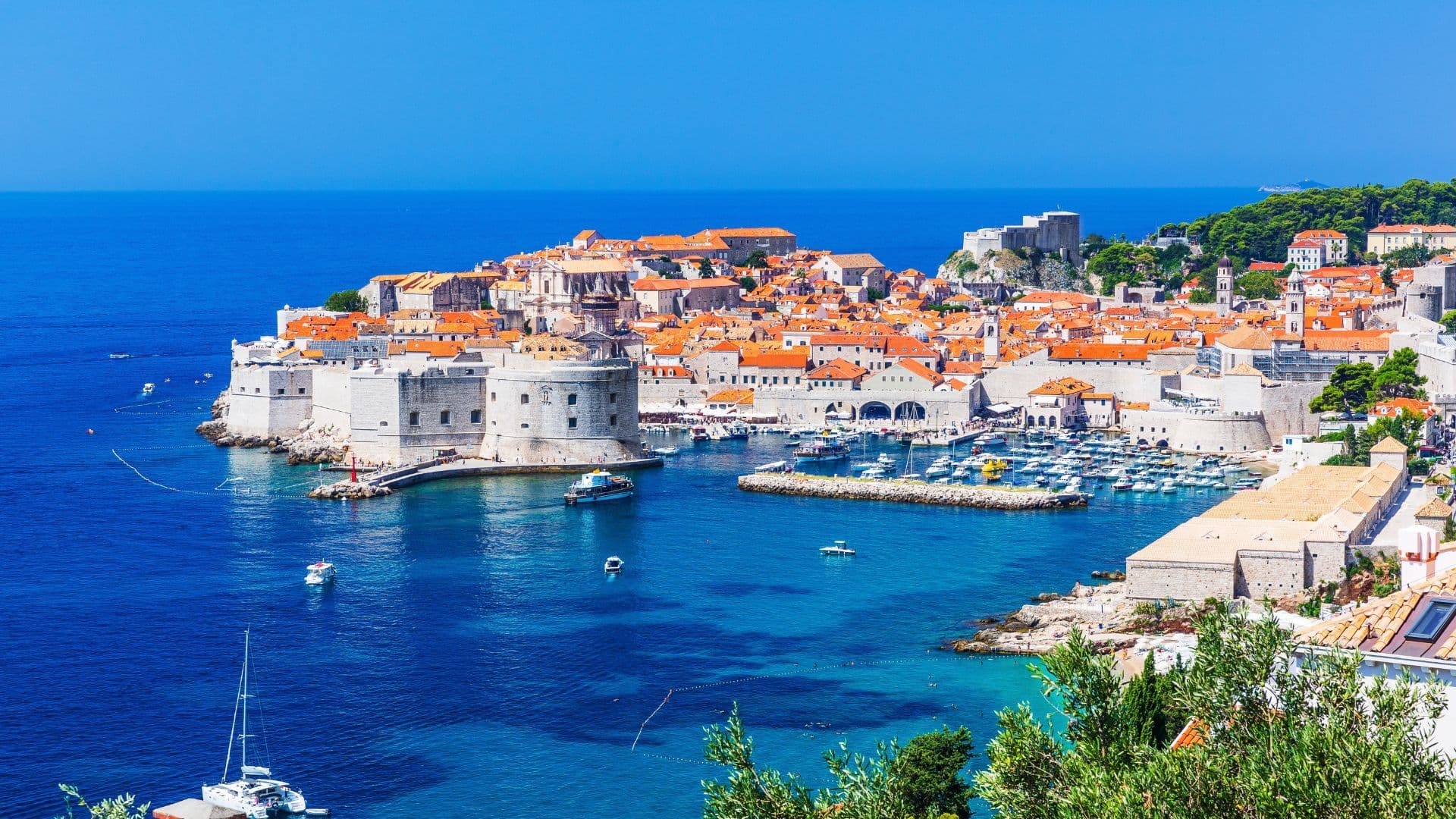 croatia shoreline