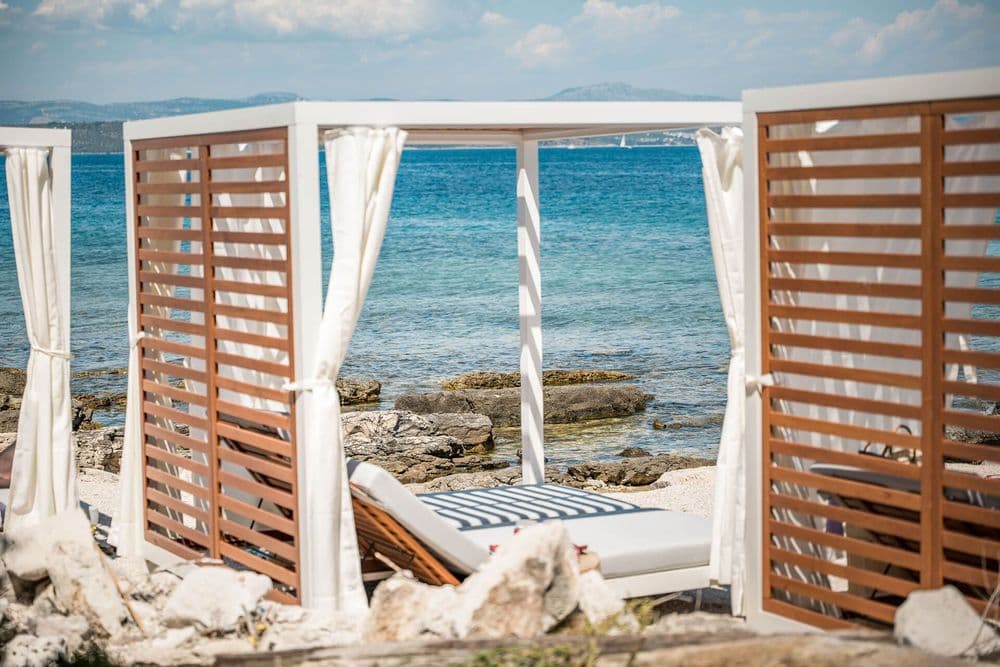 shkoy drvenik veli cabana beach bar croatia