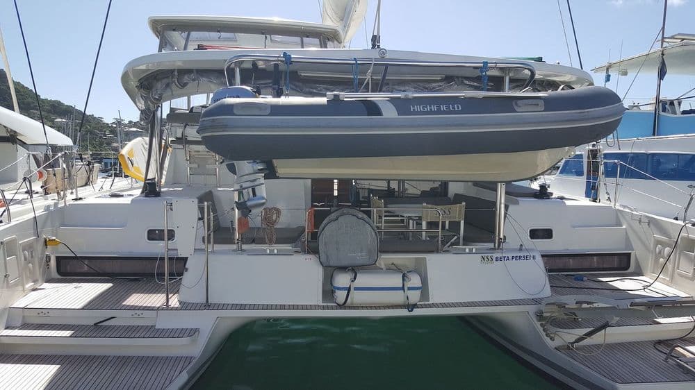 lagoon 42 olympios zeus dinghy