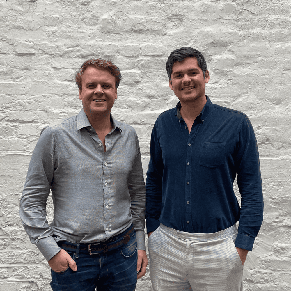 simon morgan and peter harrison-hill close up colour profile founder team staff image