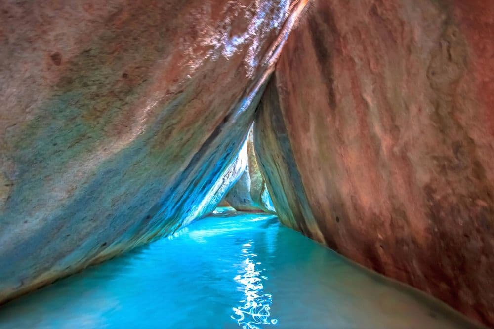 the baths cave bvi