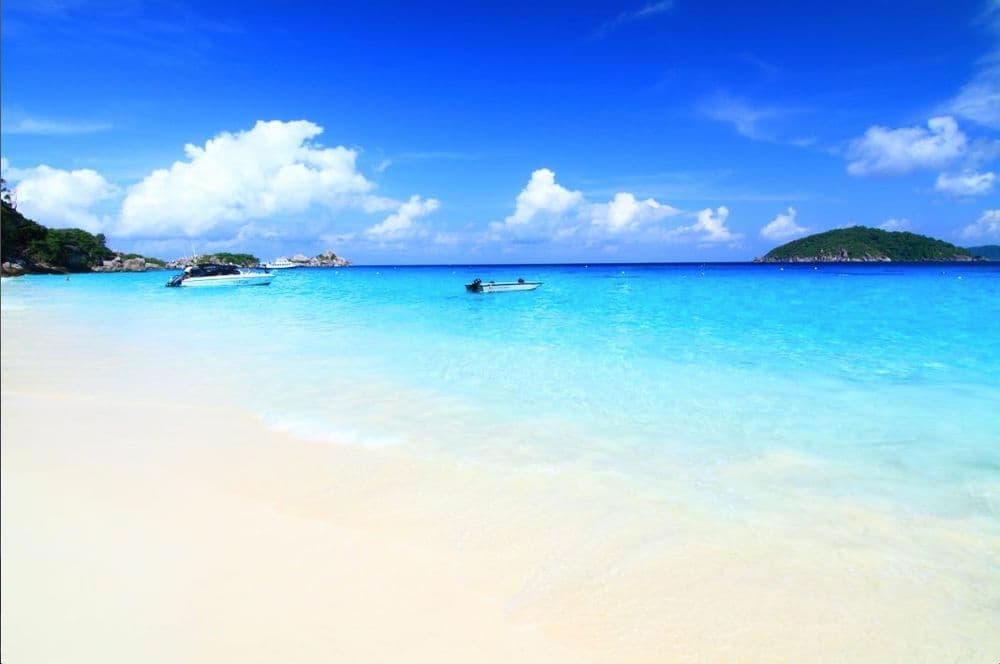 bvi virgin islands beach sand clear water