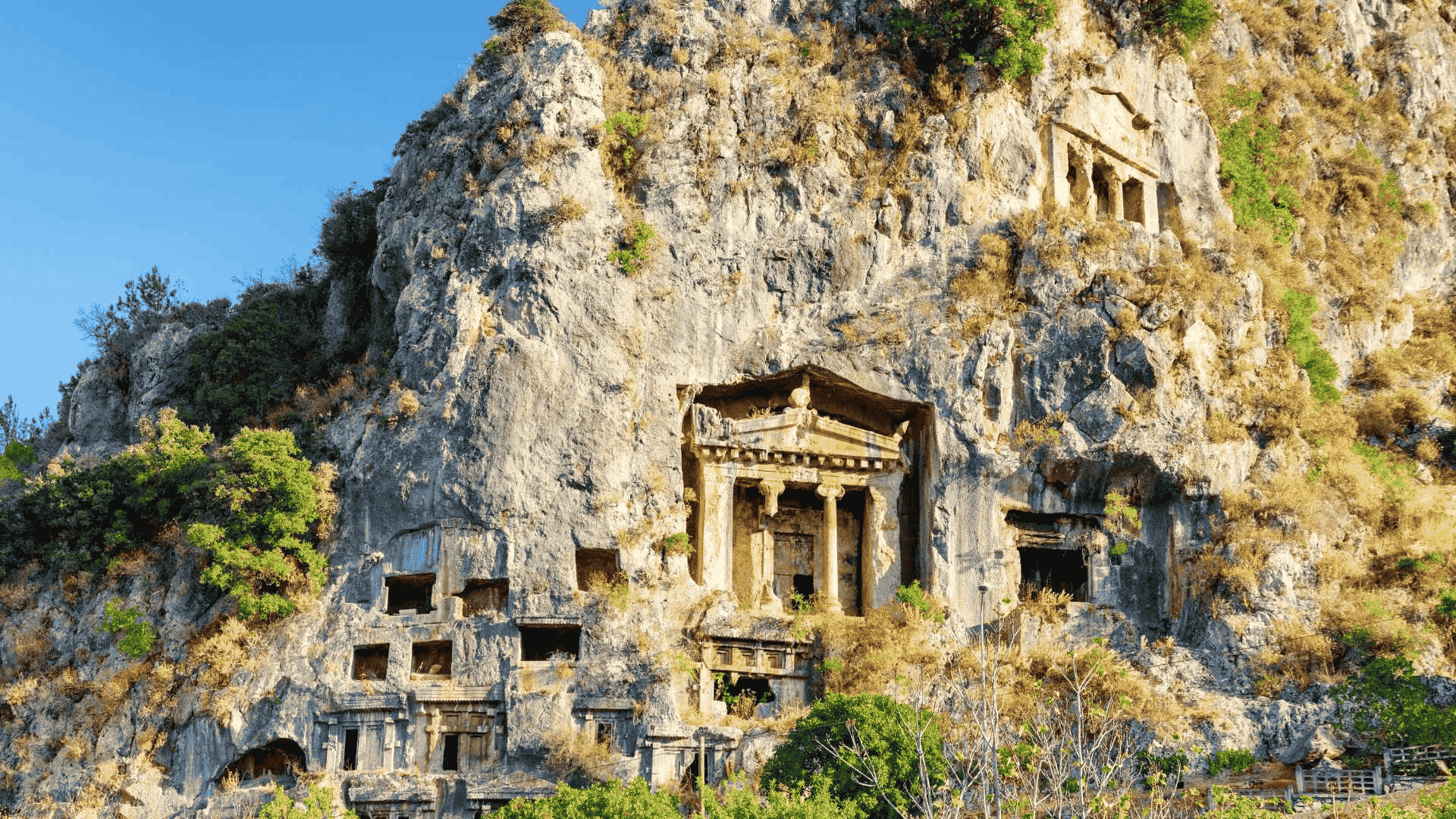Amyntas Rock Tombs