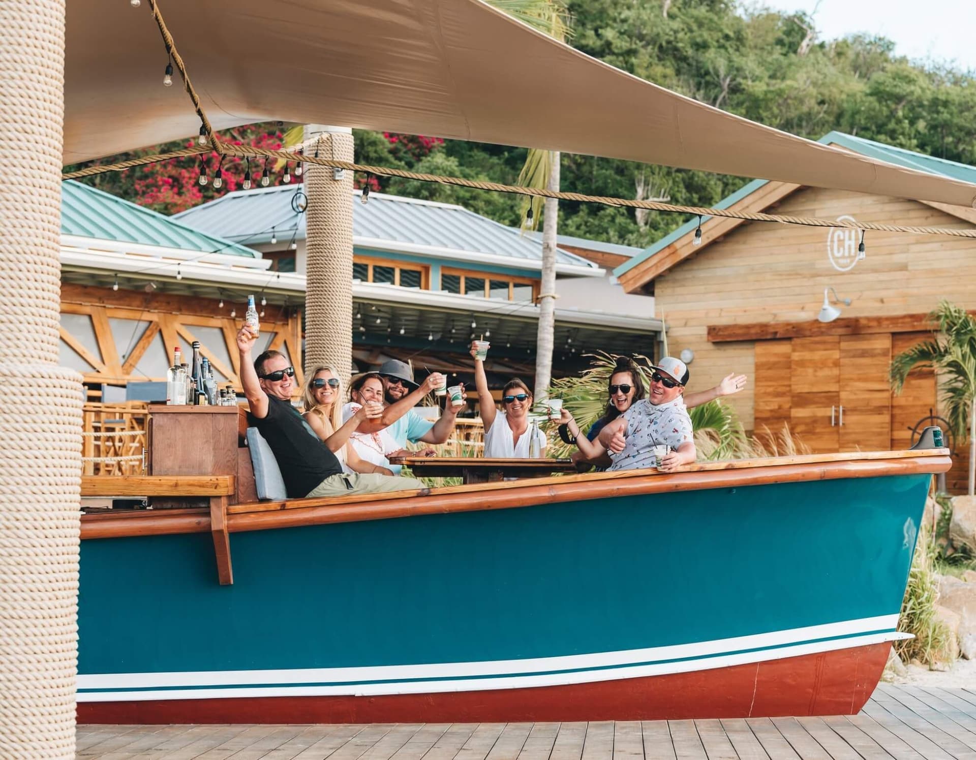 Eight Friends in the BVI