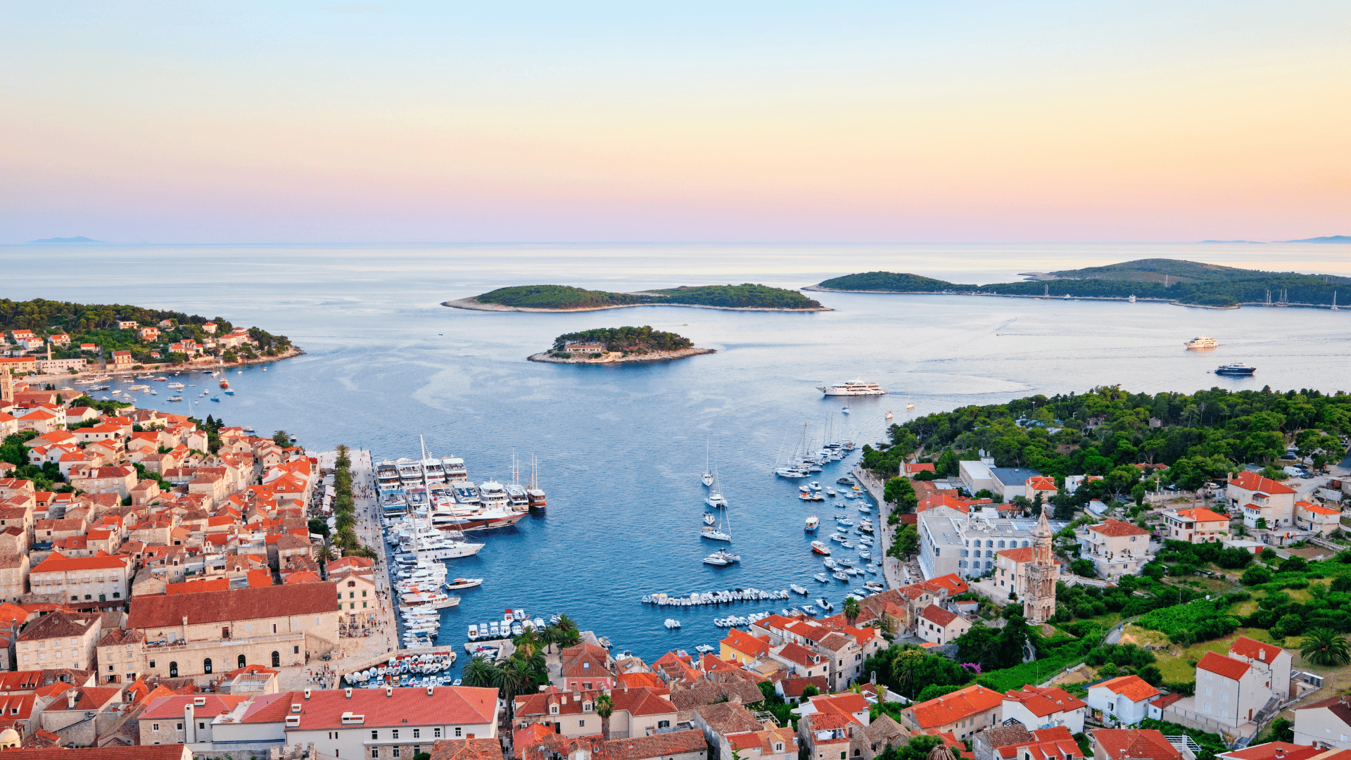 Hvar Islands in South Dalmatia