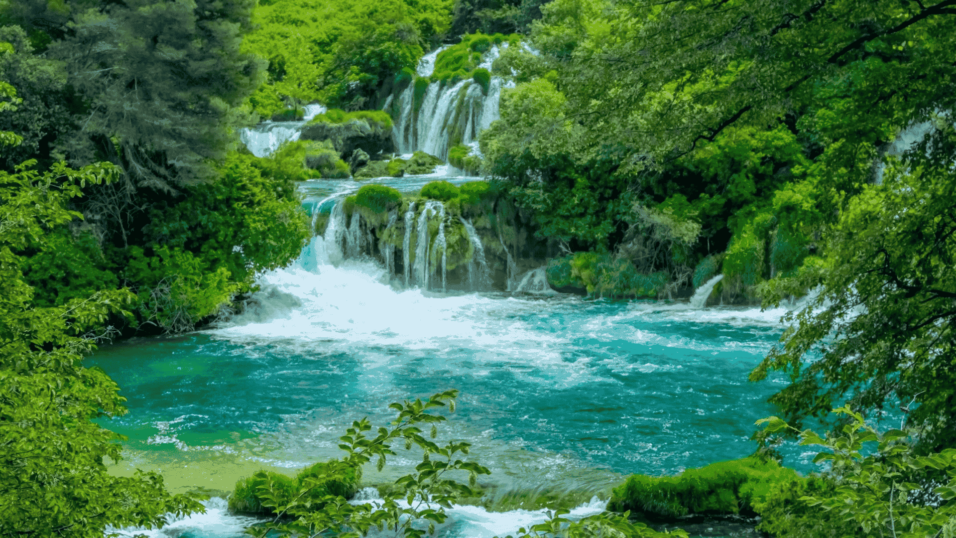 Krka National Park in Central Dalmatia