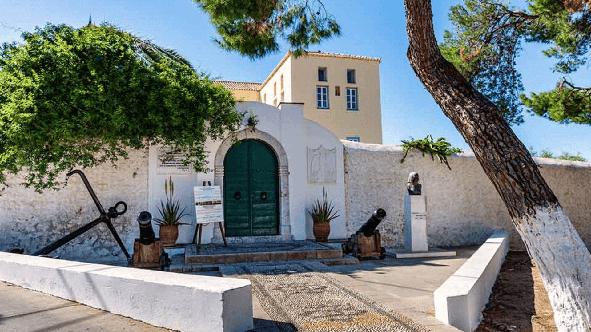 The Bouboulina Museum in Saronic Gulf